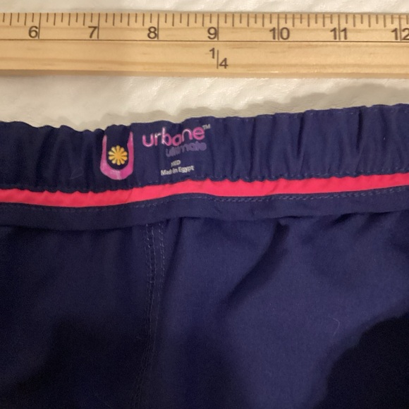 Urbane Scrub Pants Women's Size Medium Solid Blue - Picture 3 of 7
